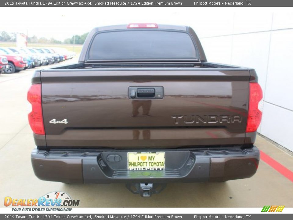 2019 Toyota Tundra 1794 Edition CrewMax 4x4 Smoked Mesquite / 1794 Edition Premium Brown Photo #7