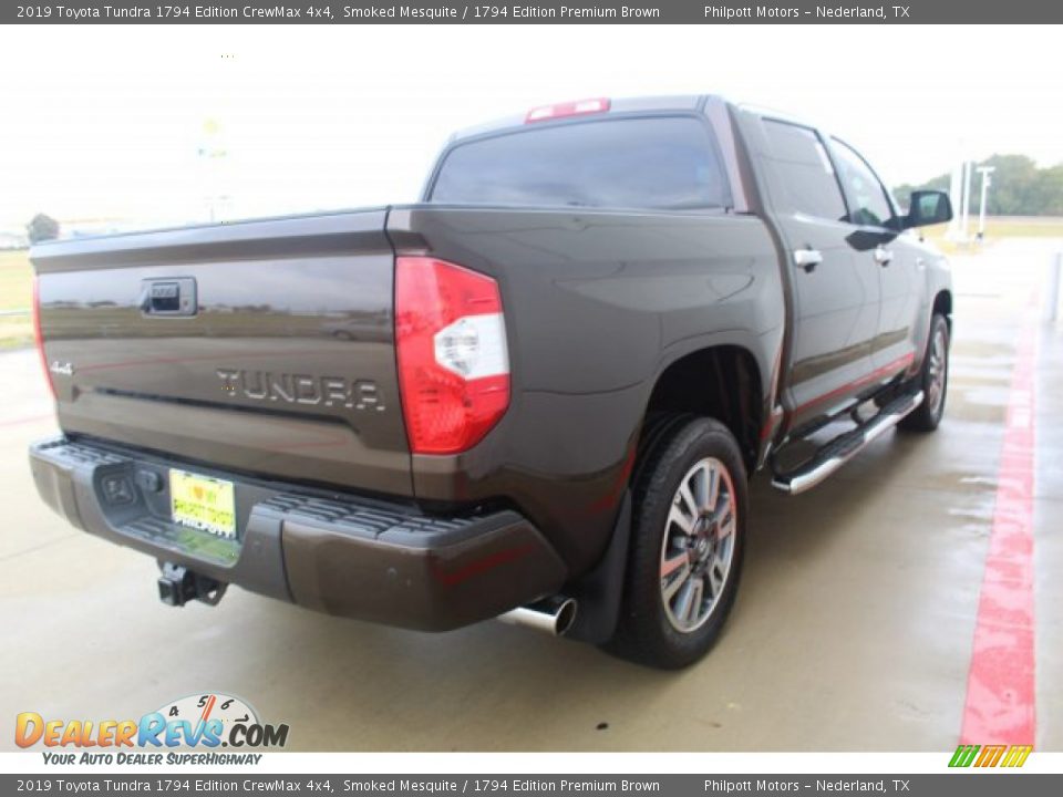 2019 Toyota Tundra 1794 Edition CrewMax 4x4 Smoked Mesquite / 1794 Edition Premium Brown Photo #8