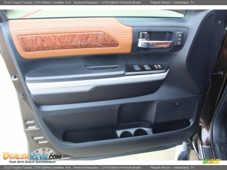 2019 Toyota Tundra 1794 Edition CrewMax 4x4 Smoked Mesquite / 1794 Edition Premium Brown Photo #9