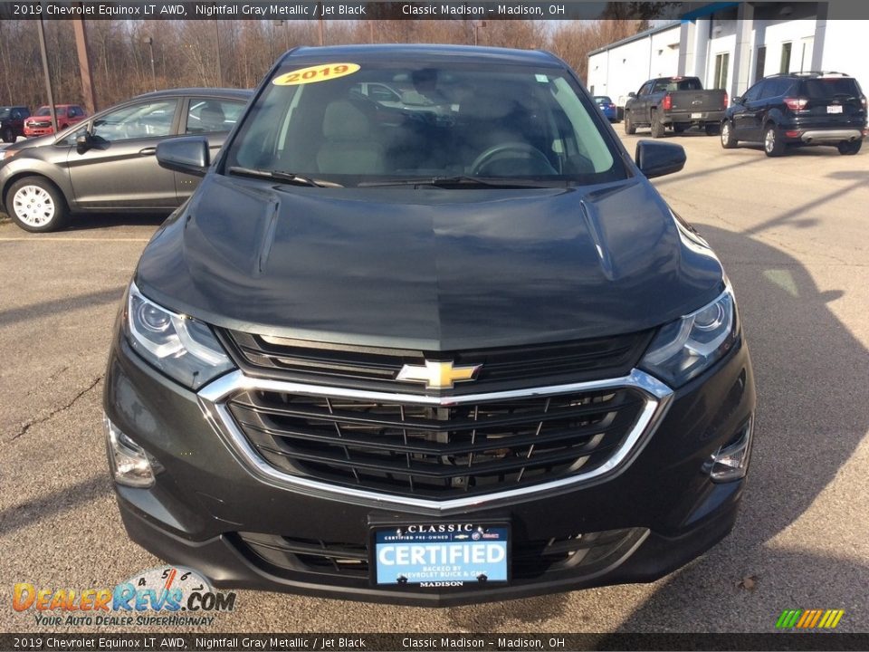 2019 Chevrolet Equinox LT AWD Nightfall Gray Metallic / Jet Black Photo #4