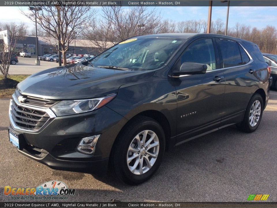 2019 Chevrolet Equinox LT AWD Nightfall Gray Metallic / Jet Black Photo #5