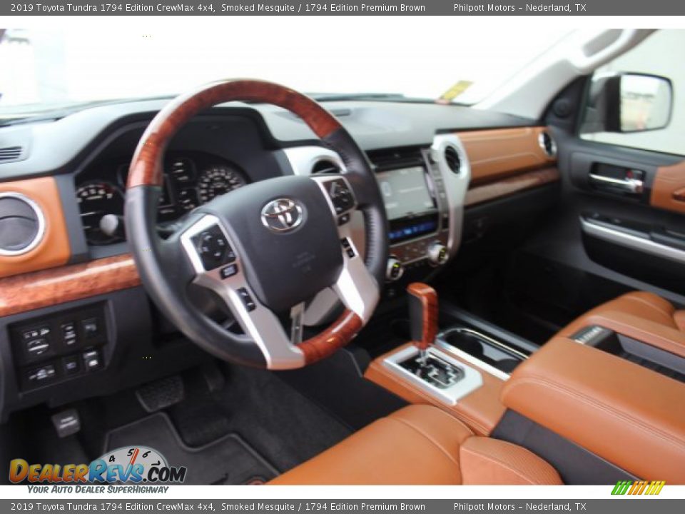 2019 Toyota Tundra 1794 Edition CrewMax 4x4 Smoked Mesquite / 1794 Edition Premium Brown Photo #12