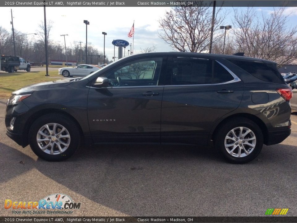 2019 Chevrolet Equinox LT AWD Nightfall Gray Metallic / Jet Black Photo #6