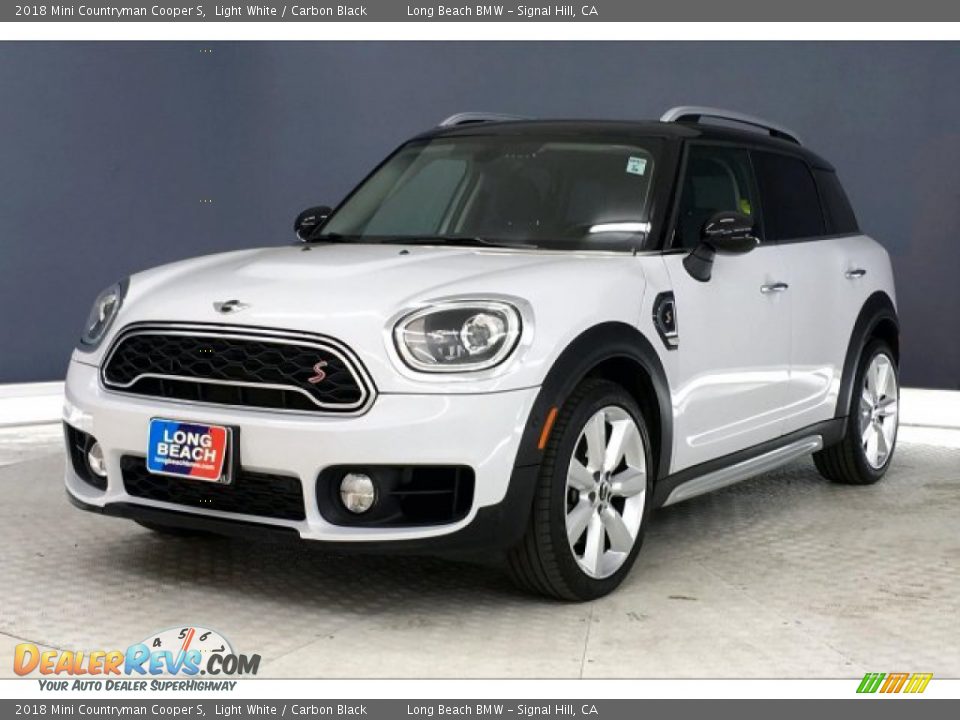 2018 Mini Countryman Cooper S Light White / Carbon Black Photo #12