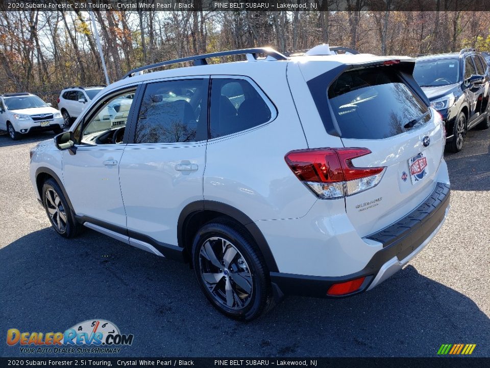 2020 Subaru Forester 2.5i Touring Crystal White Pearl / Black Photo #4