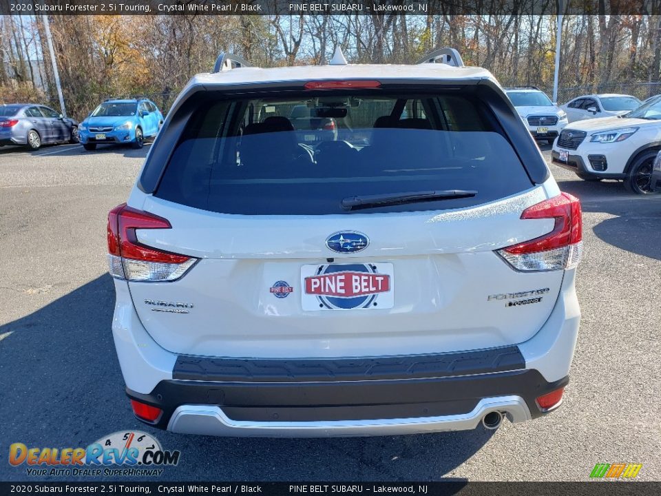 2020 Subaru Forester 2.5i Touring Crystal White Pearl / Black Photo #5