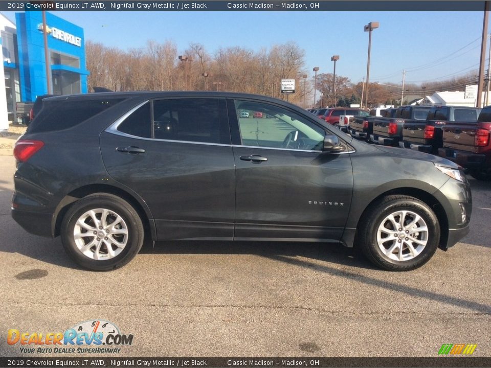 2019 Chevrolet Equinox LT AWD Nightfall Gray Metallic / Jet Black Photo #10