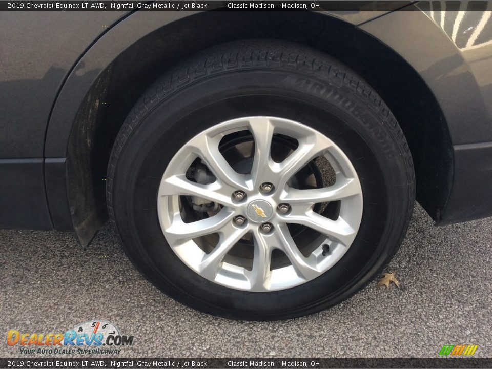2019 Chevrolet Equinox LT AWD Nightfall Gray Metallic / Jet Black Photo #11