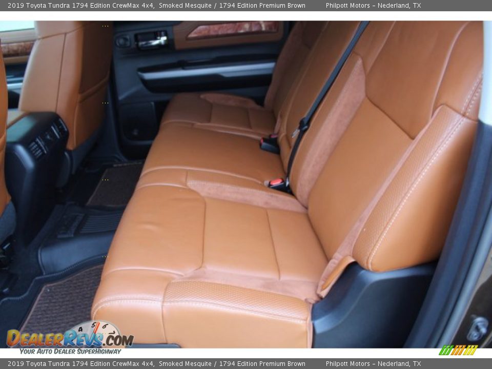 2019 Toyota Tundra 1794 Edition CrewMax 4x4 Smoked Mesquite / 1794 Edition Premium Brown Photo #22