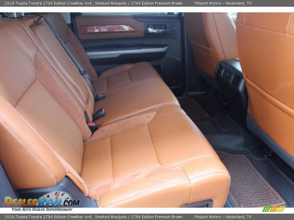 2019 Toyota Tundra 1794 Edition CrewMax 4x4 Smoked Mesquite / 1794 Edition Premium Brown Photo #25