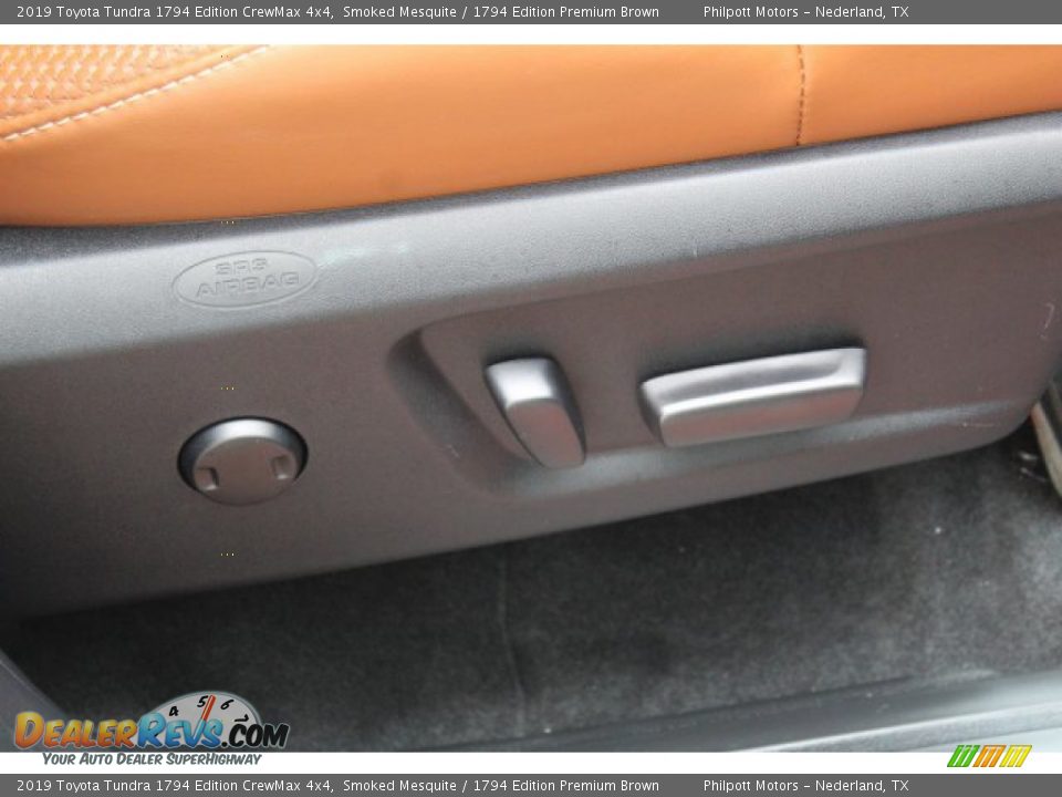 2019 Toyota Tundra 1794 Edition CrewMax 4x4 Smoked Mesquite / 1794 Edition Premium Brown Photo #28
