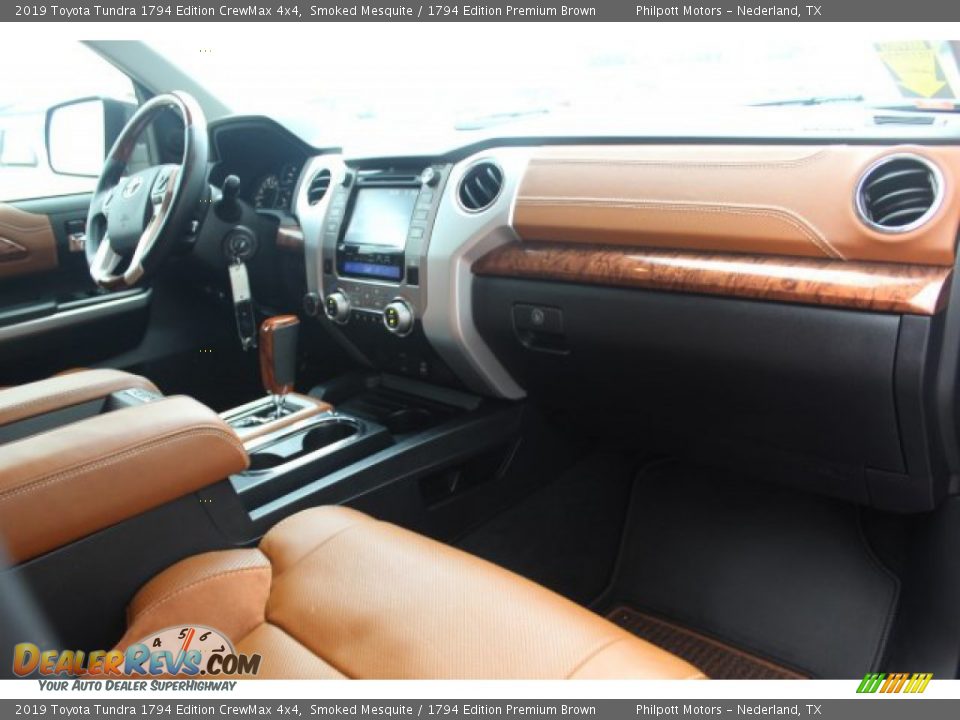 2019 Toyota Tundra 1794 Edition CrewMax 4x4 Smoked Mesquite / 1794 Edition Premium Brown Photo #29