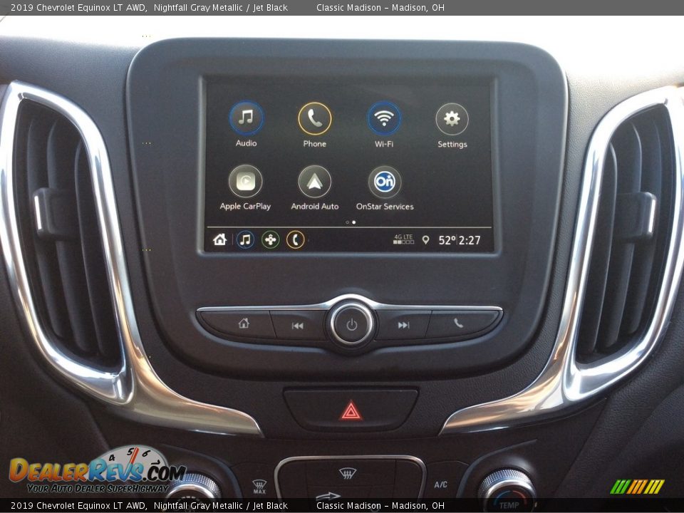 2019 Chevrolet Equinox LT AWD Nightfall Gray Metallic / Jet Black Photo #16