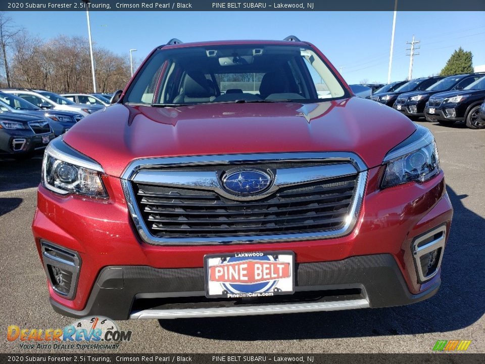 2020 Subaru Forester 2.5i Touring Crimson Red Pearl / Black Photo #2