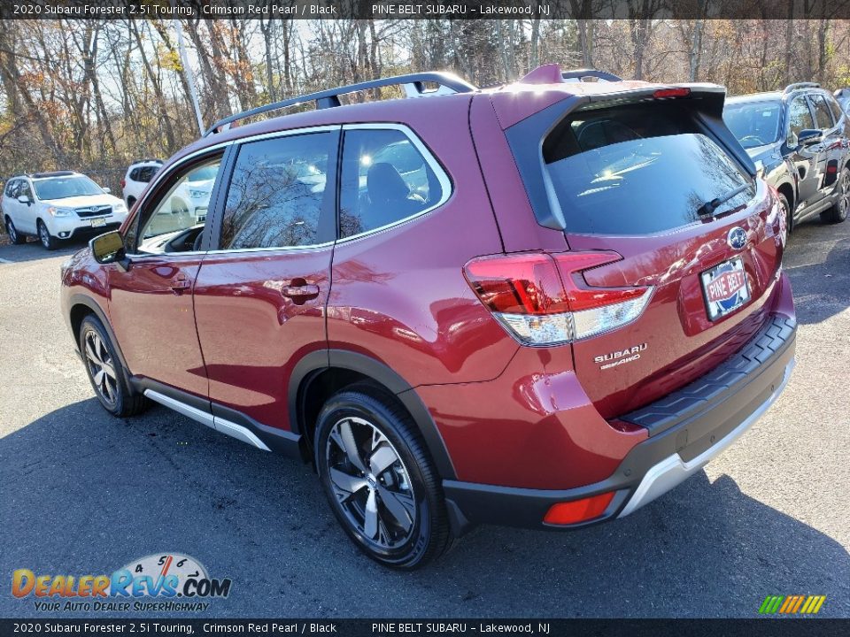 2020 Subaru Forester 2.5i Touring Crimson Red Pearl / Black Photo #4