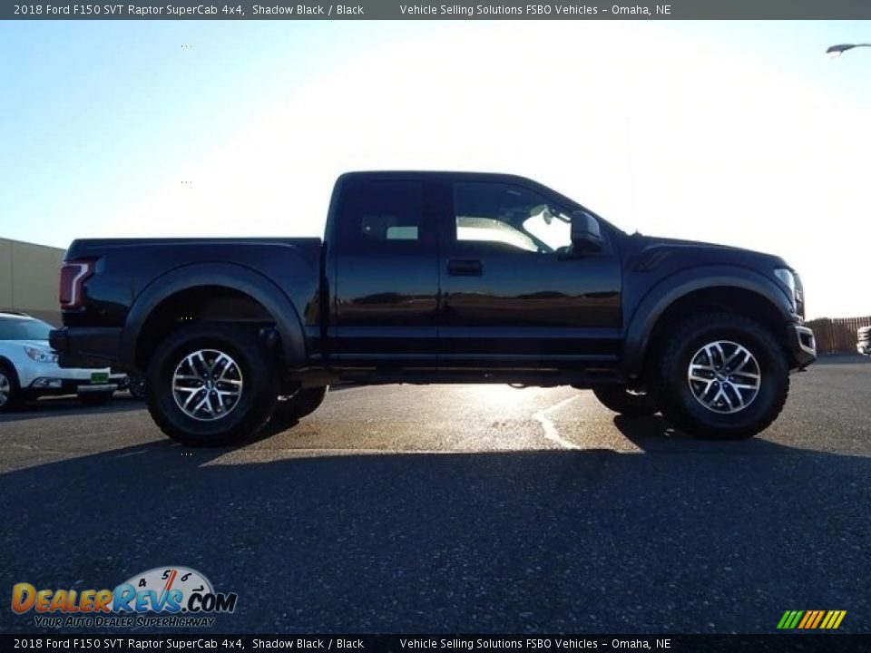 2018 Ford F150 SVT Raptor SuperCab 4x4 Shadow Black / Black Photo #12