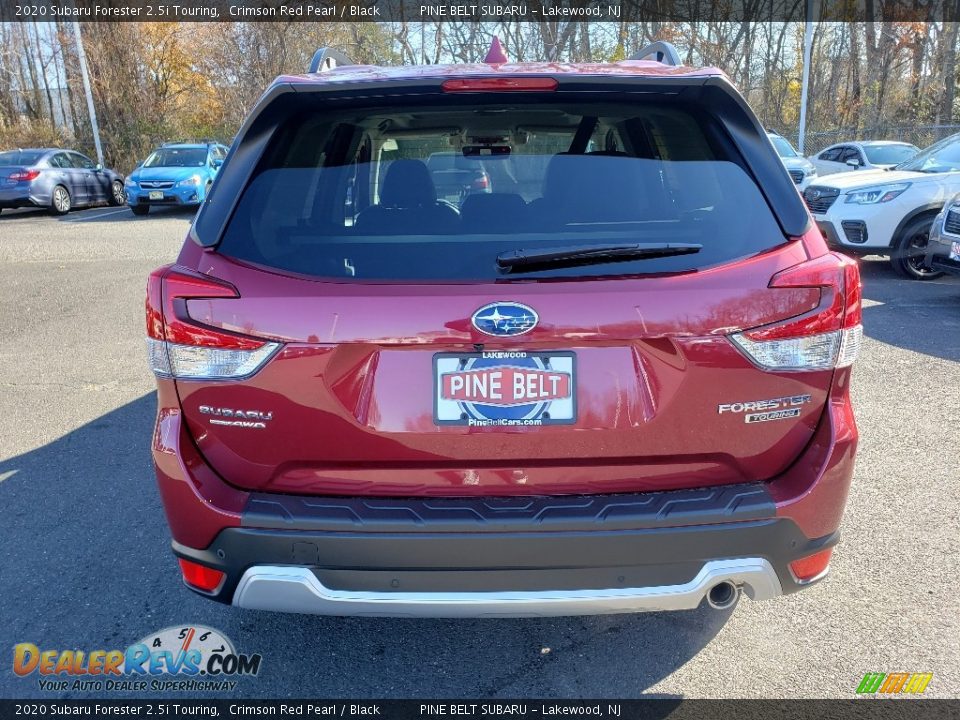 2020 Subaru Forester 2.5i Touring Crimson Red Pearl / Black Photo #5