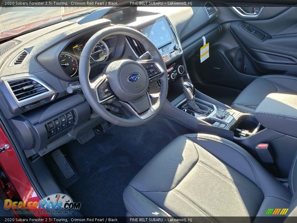 2020 Subaru Forester 2.5i Touring Crimson Red Pearl / Black Photo #7