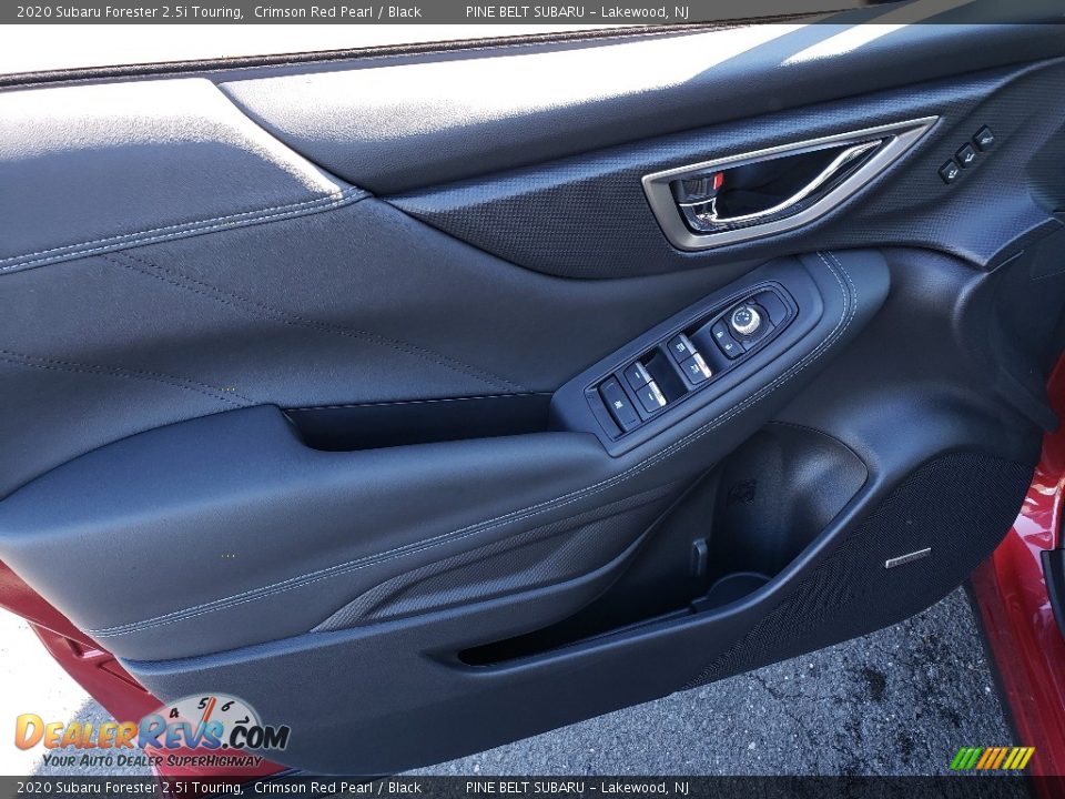 2020 Subaru Forester 2.5i Touring Crimson Red Pearl / Black Photo #8