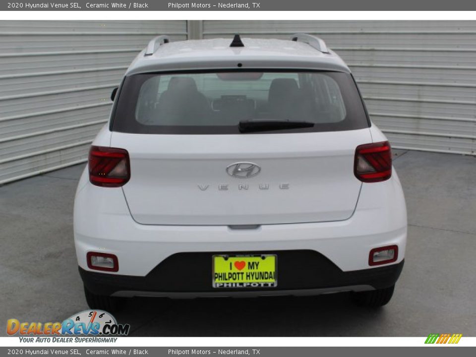 2020 Hyundai Venue SEL Ceramic White / Black Photo #7