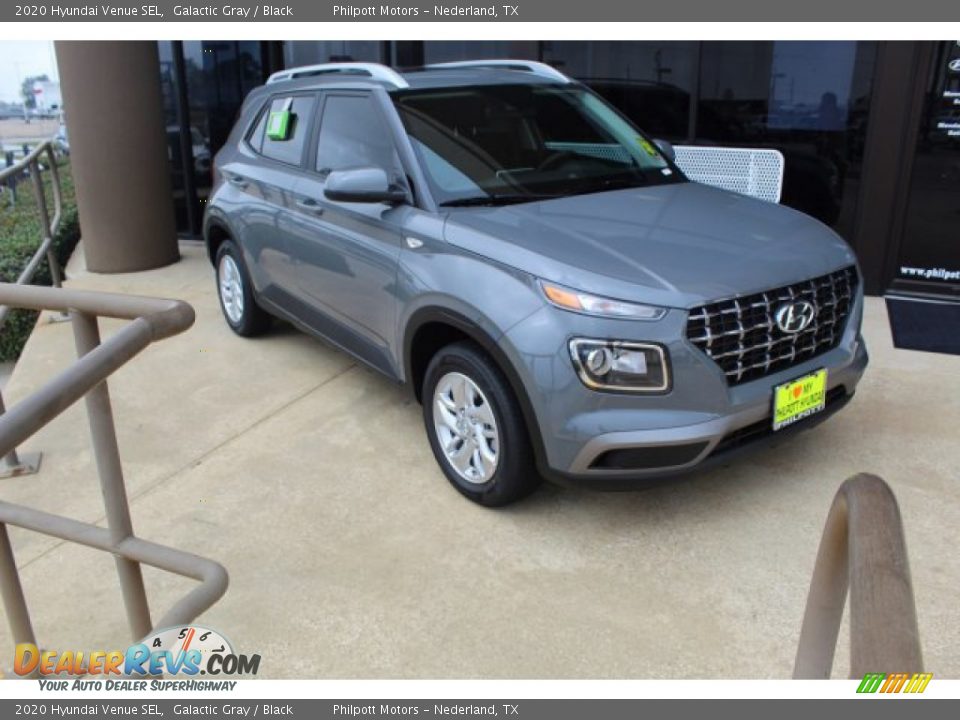 2020 Hyundai Venue SEL Galactic Gray / Black Photo #2