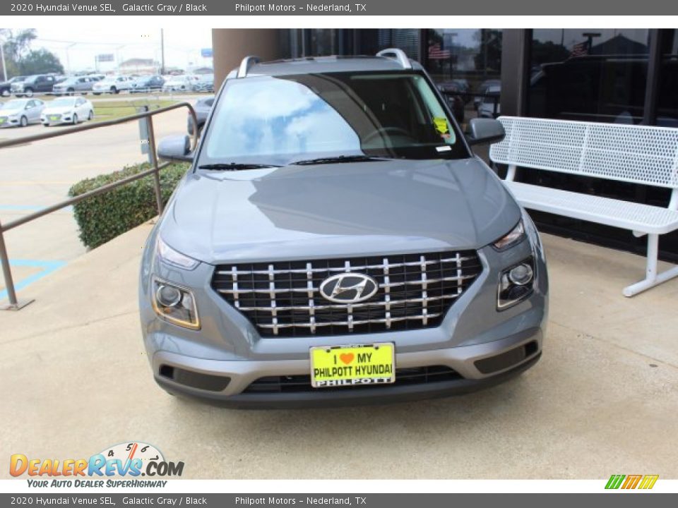 2020 Hyundai Venue SEL Galactic Gray / Black Photo #3