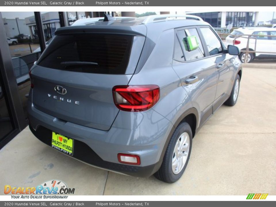 2020 Hyundai Venue SEL Galactic Gray / Black Photo #6