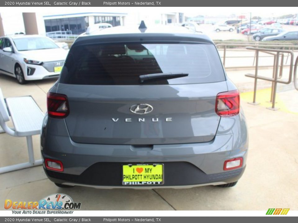 2020 Hyundai Venue SEL Galactic Gray / Black Photo #7