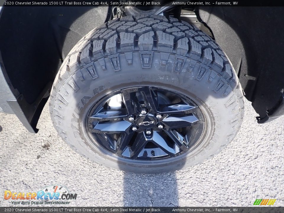2020 Chevrolet Silverado 1500 LT Trail Boss Crew Cab 4x4 Satin Steel Metallic / Jet Black Photo #2