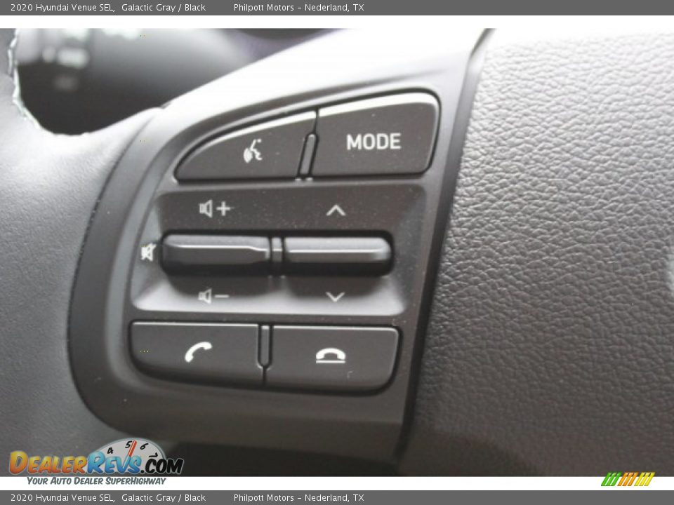 2020 Hyundai Venue SEL Galactic Gray / Black Photo #10