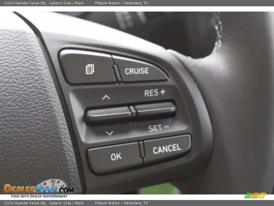 2020 Hyundai Venue SEL Galactic Gray / Black Photo #11