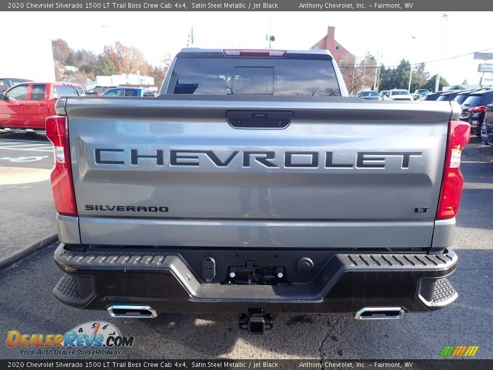 2020 Chevrolet Silverado 1500 LT Trail Boss Crew Cab 4x4 Satin Steel Metallic / Jet Black Photo #4