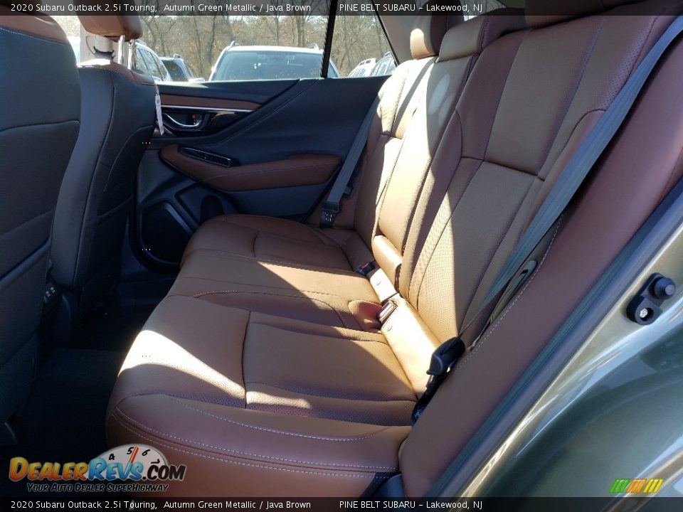 2020 Subaru Outback 2.5i Touring Autumn Green Metallic / Java Brown Photo #6
