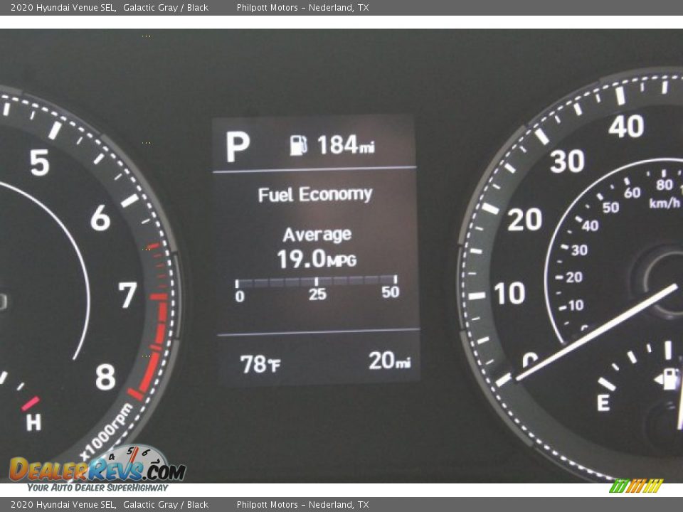 2020 Hyundai Venue SEL Galactic Gray / Black Photo #13