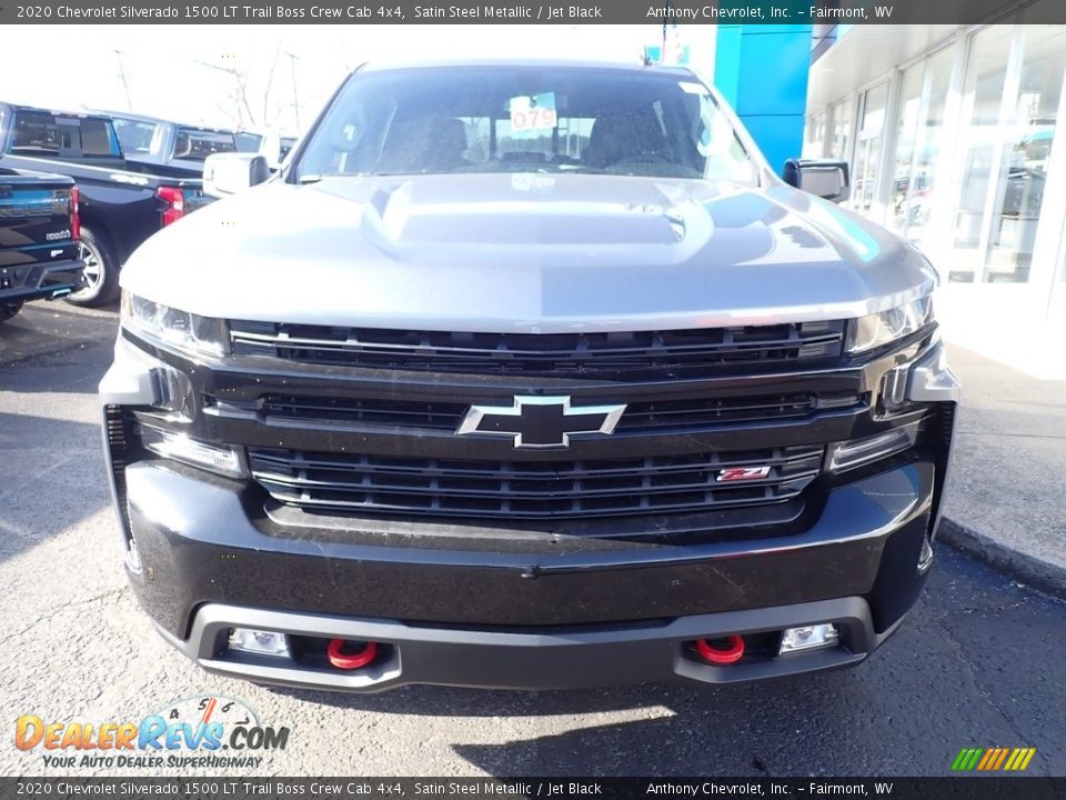 2020 Chevrolet Silverado 1500 LT Trail Boss Crew Cab 4x4 Satin Steel Metallic / Jet Black Photo #7