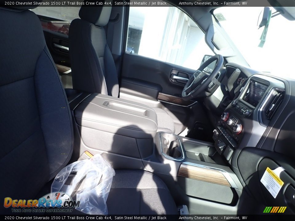 2020 Chevrolet Silverado 1500 LT Trail Boss Crew Cab 4x4 Satin Steel Metallic / Jet Black Photo #8