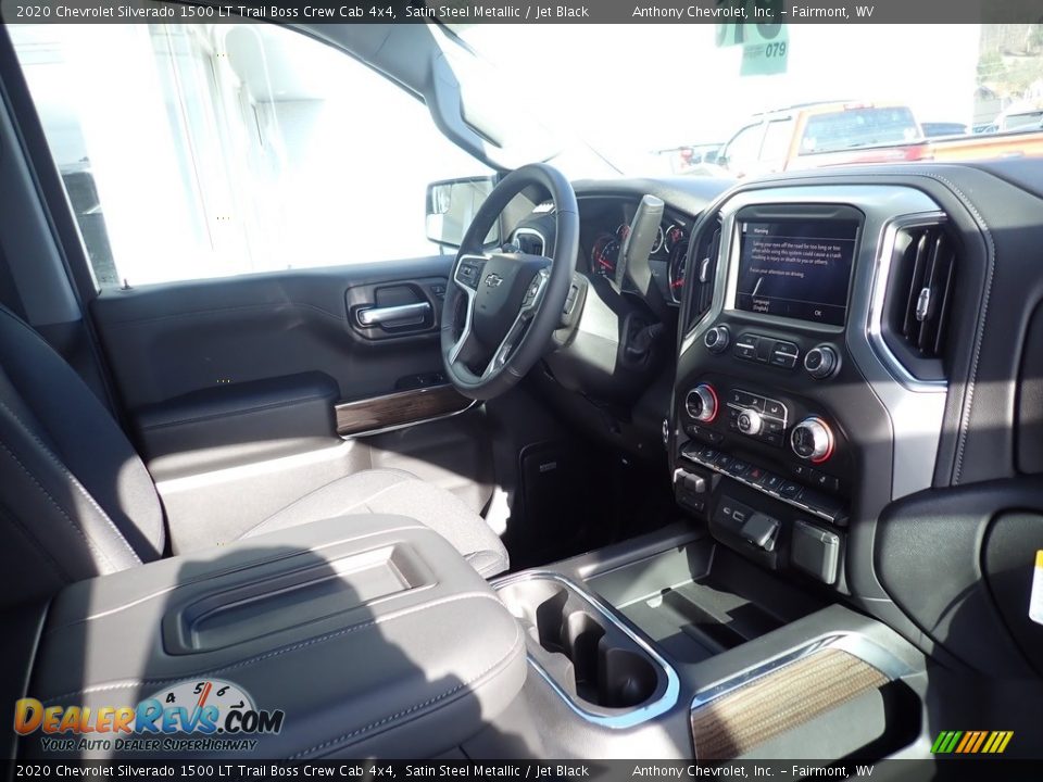 2020 Chevrolet Silverado 1500 LT Trail Boss Crew Cab 4x4 Satin Steel Metallic / Jet Black Photo #9