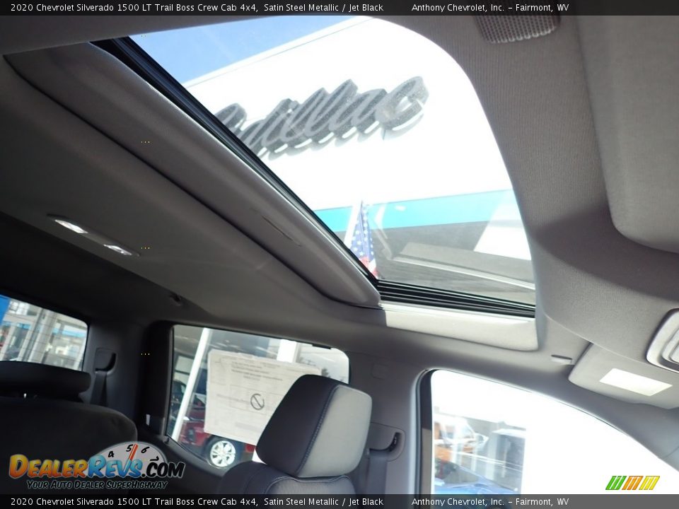 2020 Chevrolet Silverado 1500 LT Trail Boss Crew Cab 4x4 Satin Steel Metallic / Jet Black Photo #10