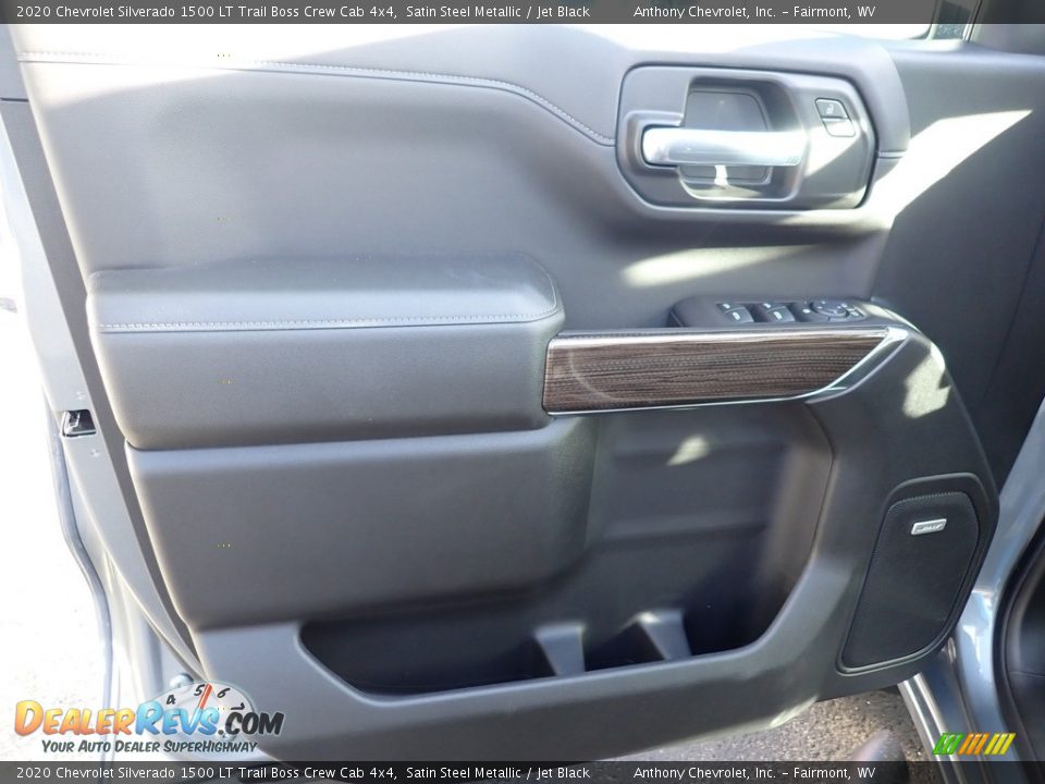 2020 Chevrolet Silverado 1500 LT Trail Boss Crew Cab 4x4 Satin Steel Metallic / Jet Black Photo #11
