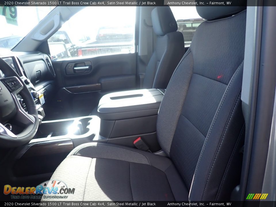 2020 Chevrolet Silverado 1500 LT Trail Boss Crew Cab 4x4 Satin Steel Metallic / Jet Black Photo #12