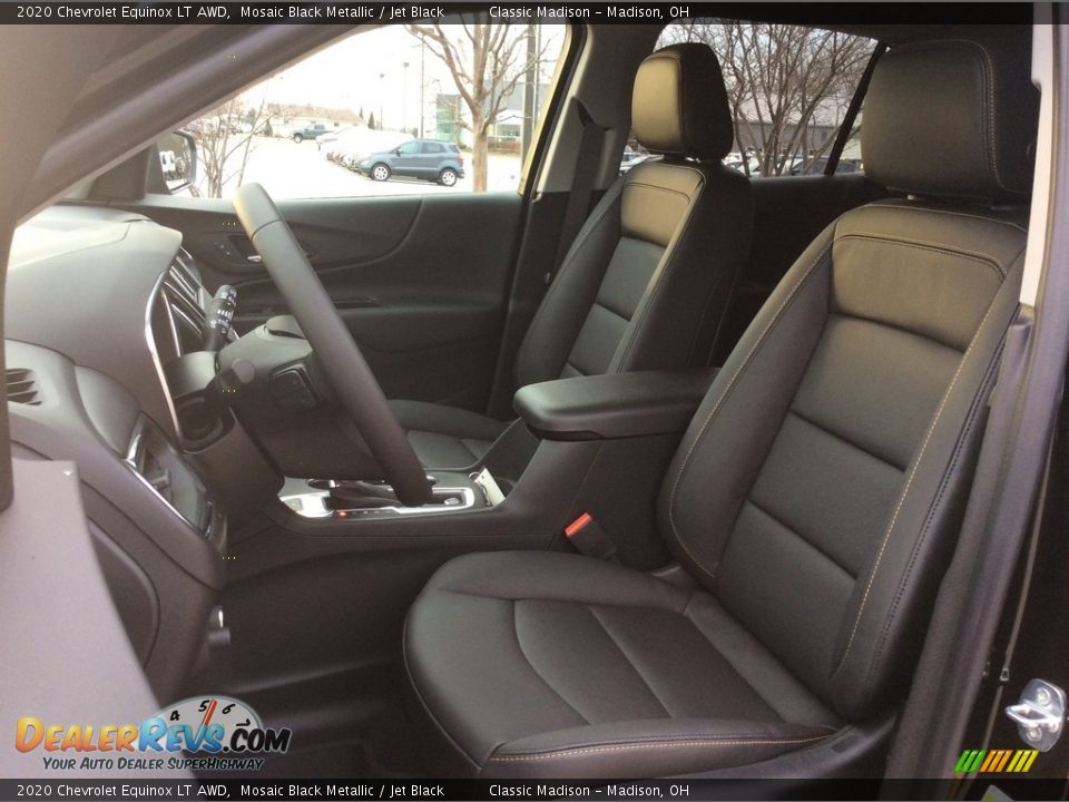 2020 Chevrolet Equinox LT AWD Mosaic Black Metallic / Jet Black Photo #2