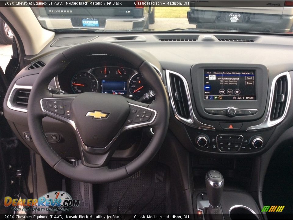 2020 Chevrolet Equinox LT AWD Mosaic Black Metallic / Jet Black Photo #3