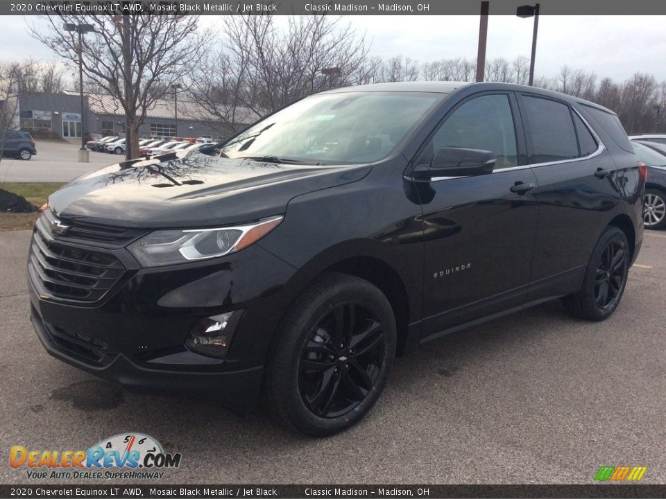 2020 Chevrolet Equinox LT AWD Mosaic Black Metallic / Jet Black Photo #5