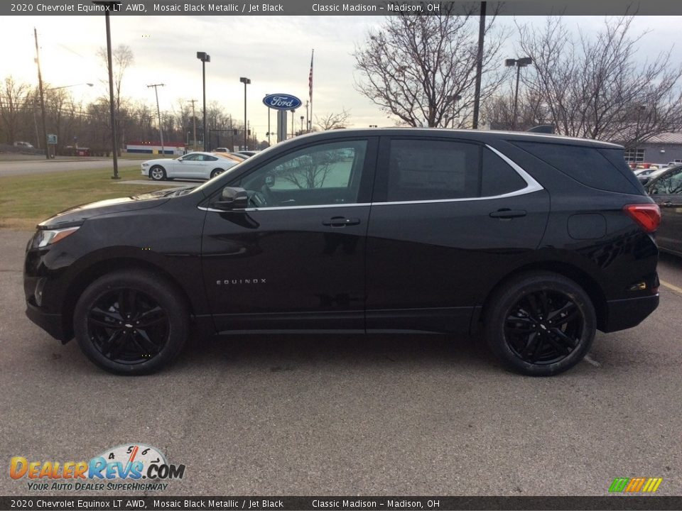 2020 Chevrolet Equinox LT AWD Mosaic Black Metallic / Jet Black Photo #6