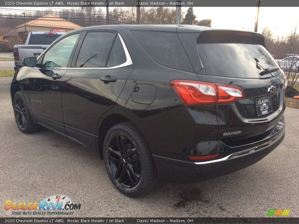 2020 Chevrolet Equinox LT AWD Mosaic Black Metallic / Jet Black Photo #7