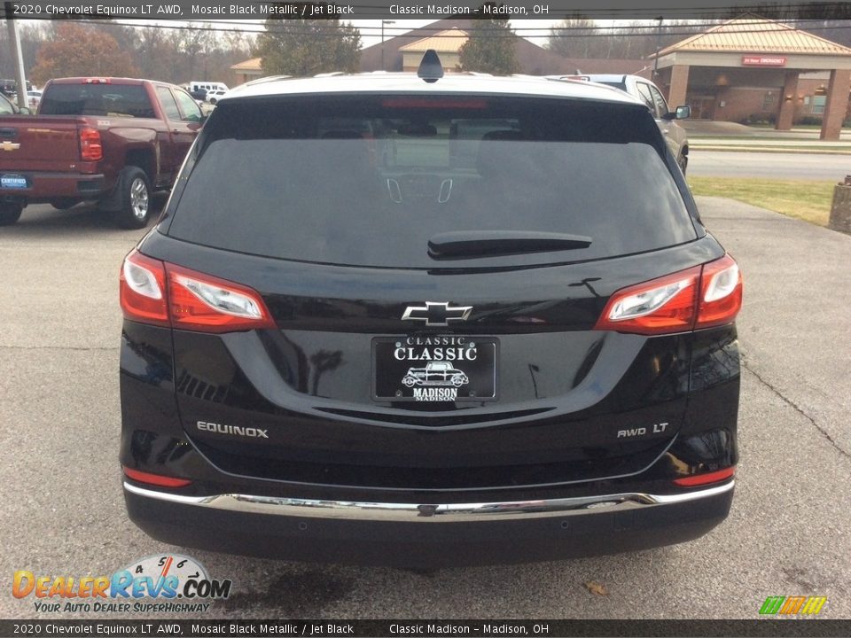 2020 Chevrolet Equinox LT AWD Mosaic Black Metallic / Jet Black Photo #8