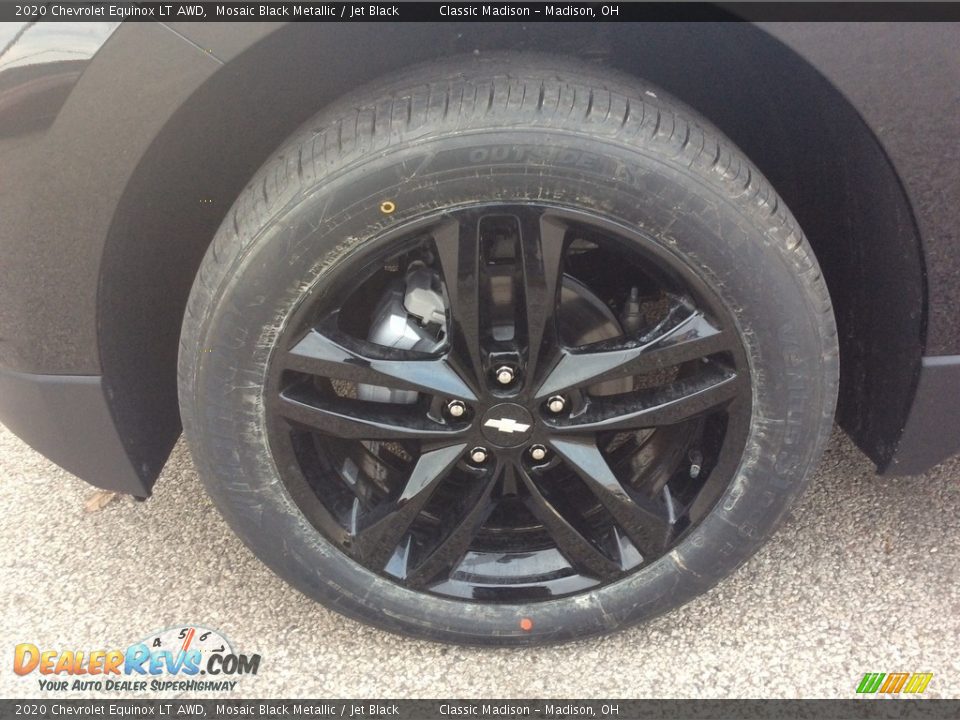 2020 Chevrolet Equinox LT AWD Mosaic Black Metallic / Jet Black Photo #9