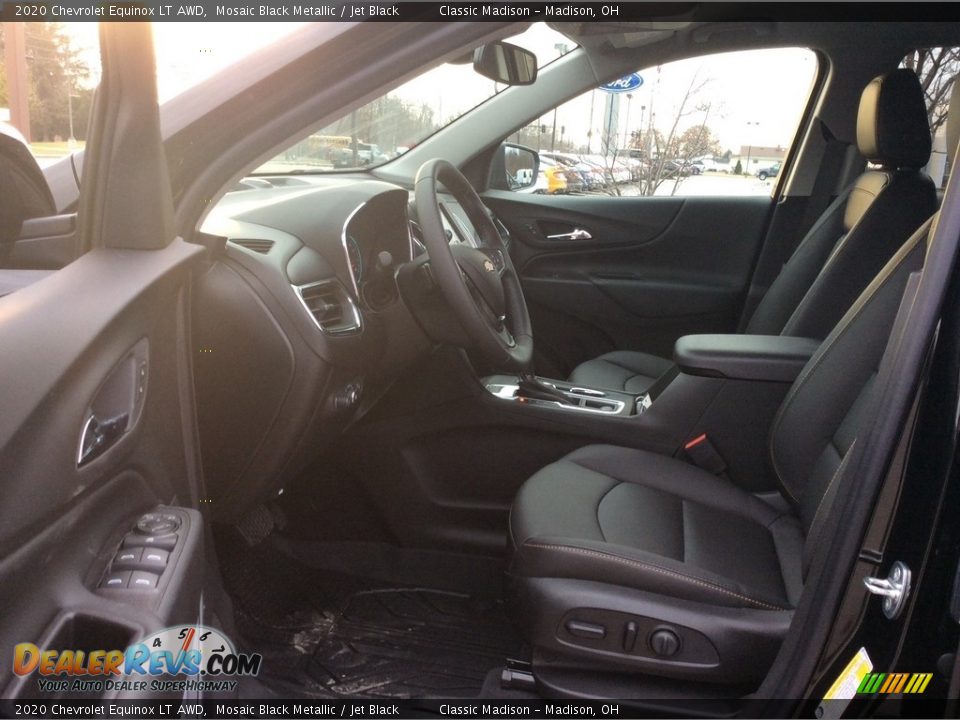 2020 Chevrolet Equinox LT AWD Mosaic Black Metallic / Jet Black Photo #11
