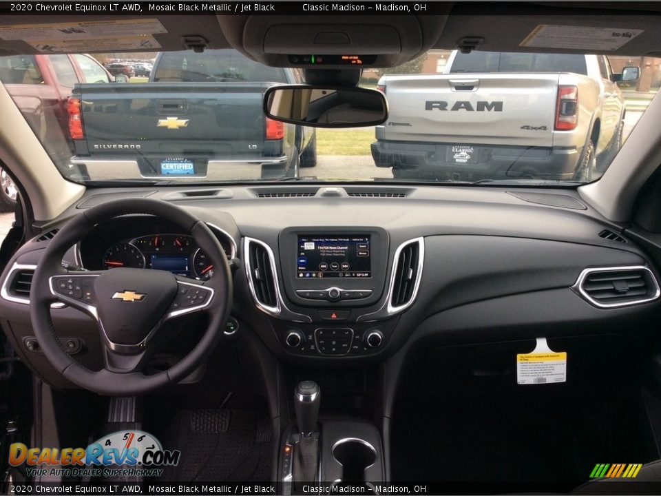 2020 Chevrolet Equinox LT AWD Mosaic Black Metallic / Jet Black Photo #12