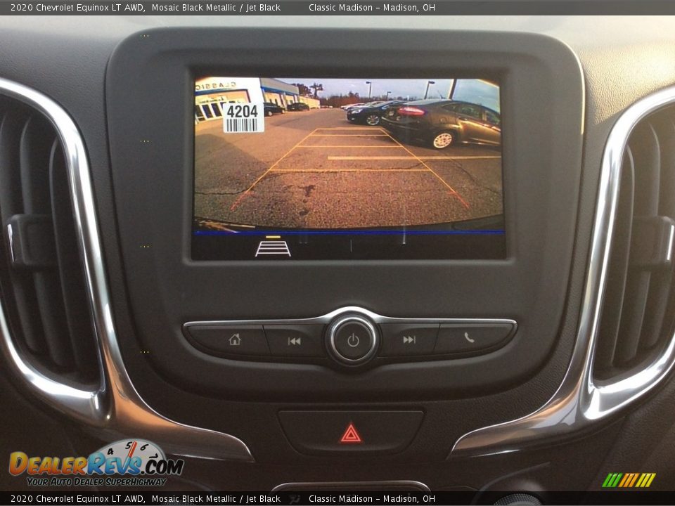 2020 Chevrolet Equinox LT AWD Mosaic Black Metallic / Jet Black Photo #20